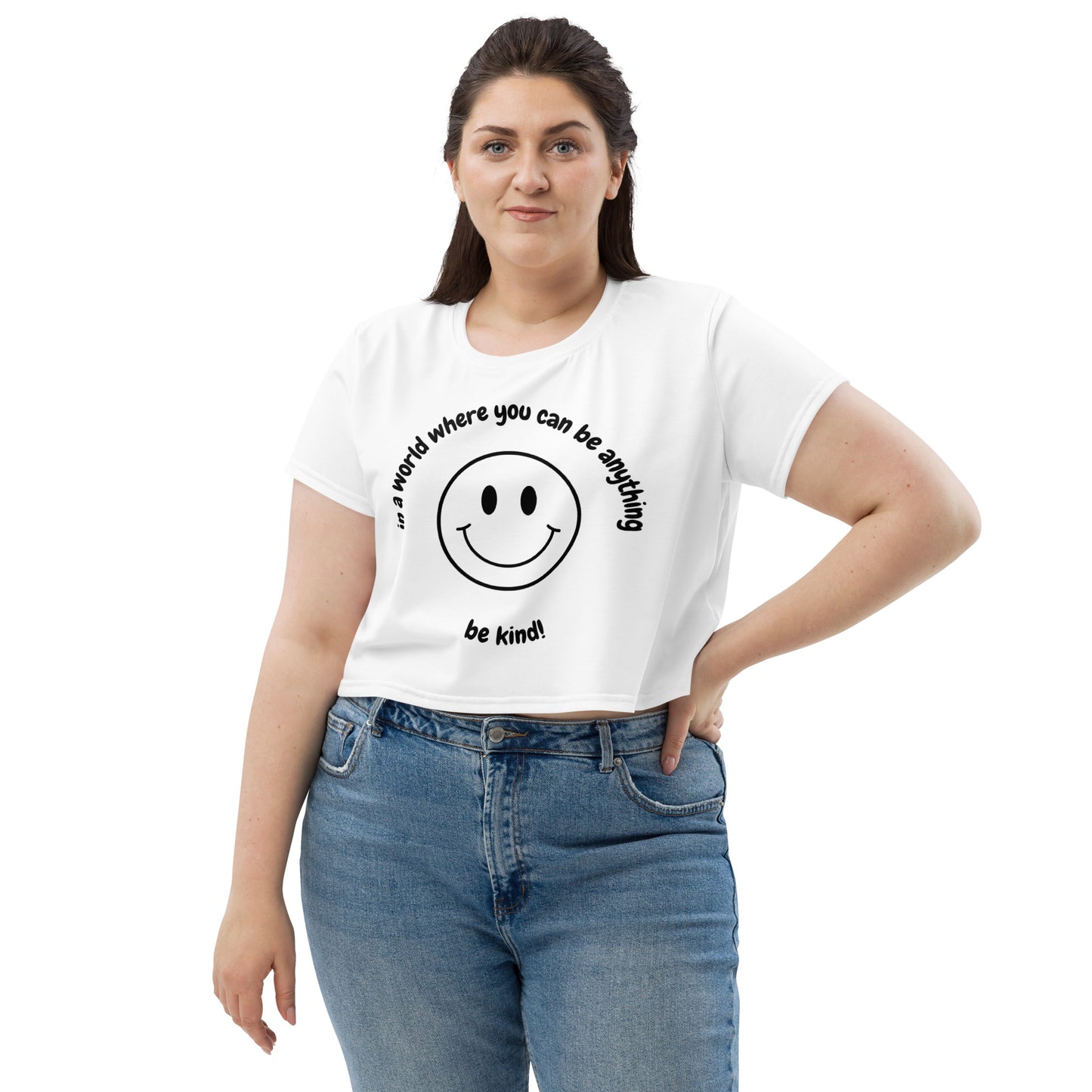 "Be Kind" Women's Cropped T-Shirt