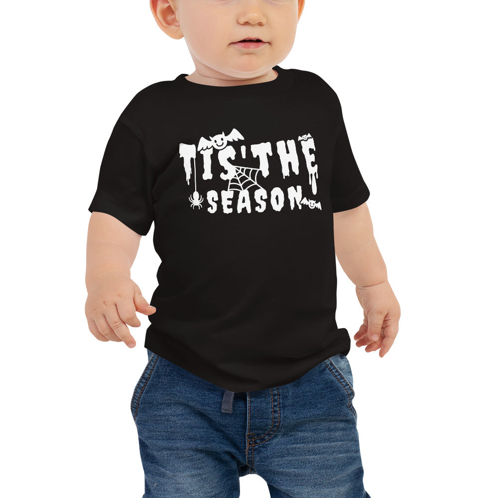 "Tis the Season" Infant T-Shirt: Embrace the Enchantment of Halloween