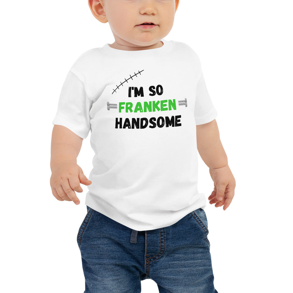 "I'm So Franken..." Infant T-Shirt: Cute and Spooky Halloween Style for Your Little One