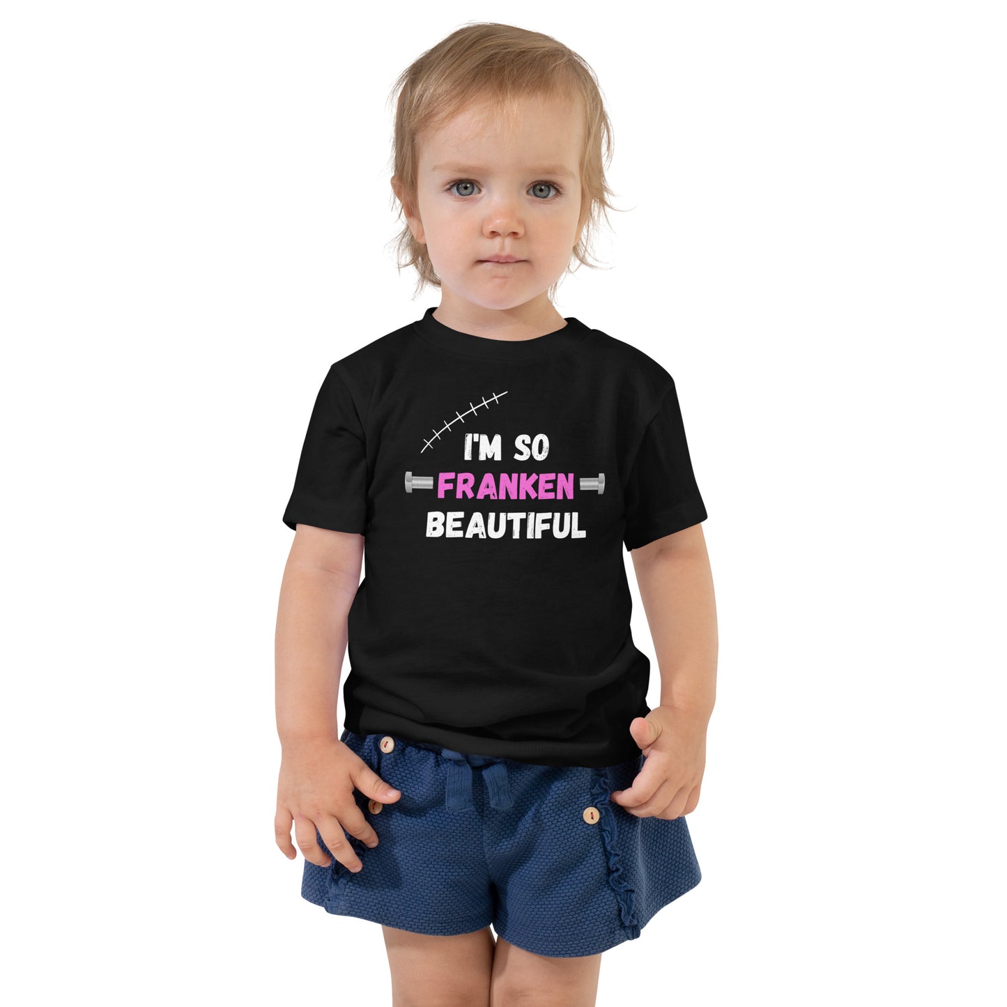 "I'm So Franken..." Toddler T-Shirt: Unleash the Fun and Creativity this Halloween!