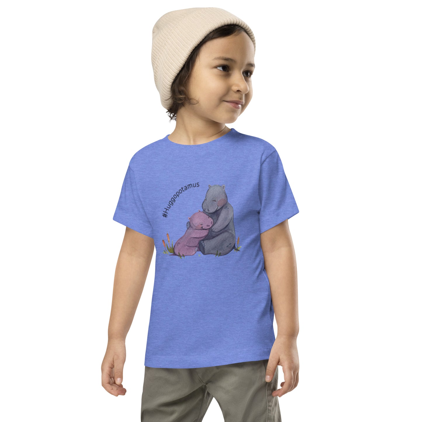 Toddler T-Shirt with "Pawsitively Awesome" Paw Print Design