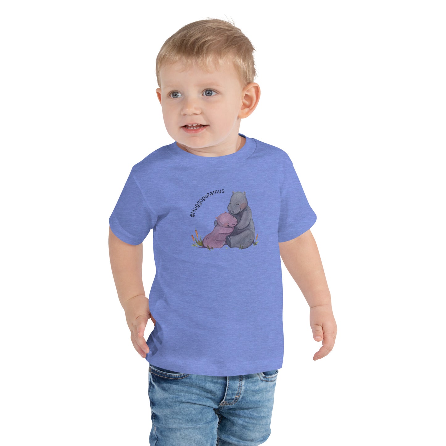 Toddler T-Shirt with "Pawsitively Awesome" Paw Print Design