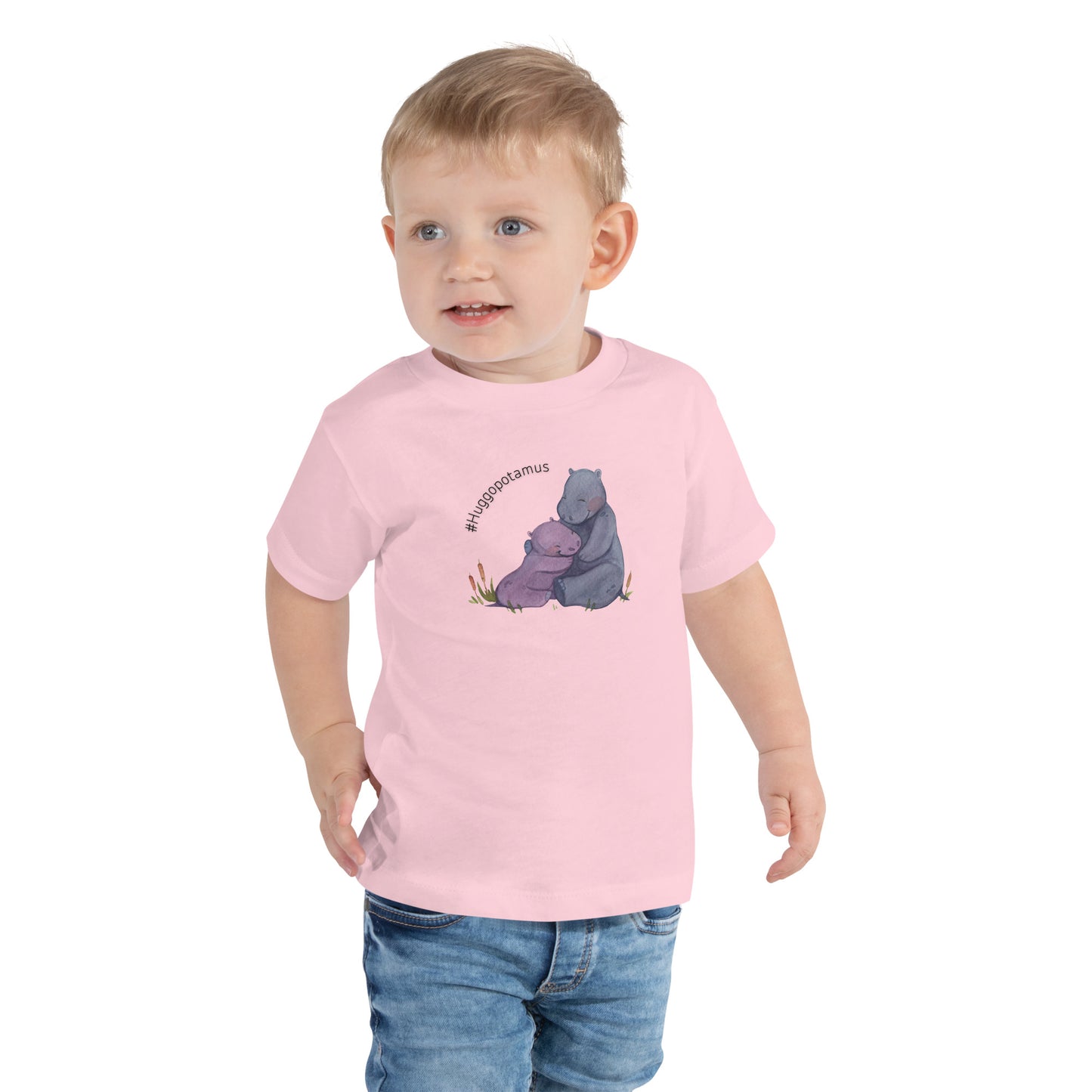 Toddler T-Shirt with "Pawsitively Awesome" Paw Print Design