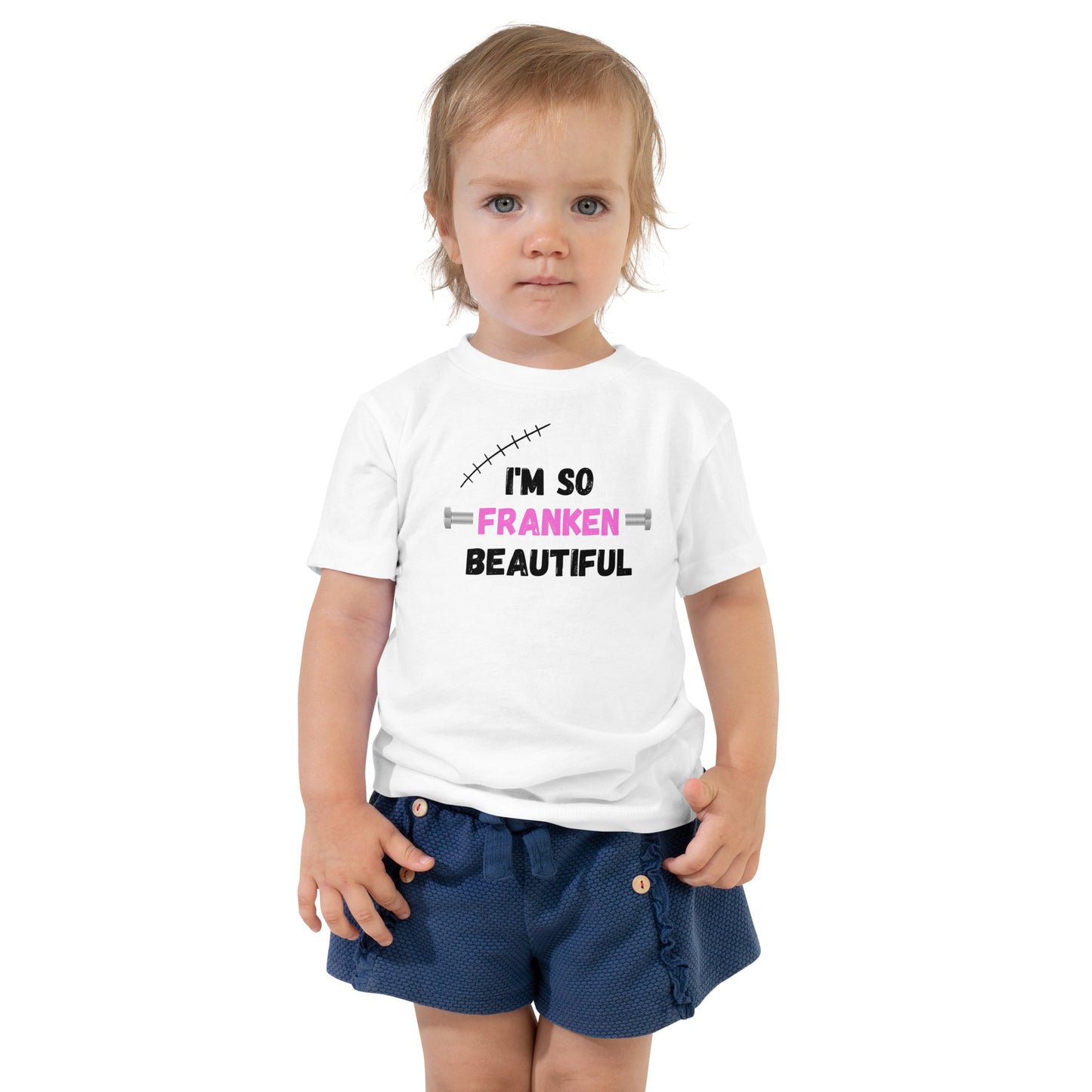 "I'm So Franken..." Toddler T-Shirt: Unleash the Fun and Creativity this Halloween!