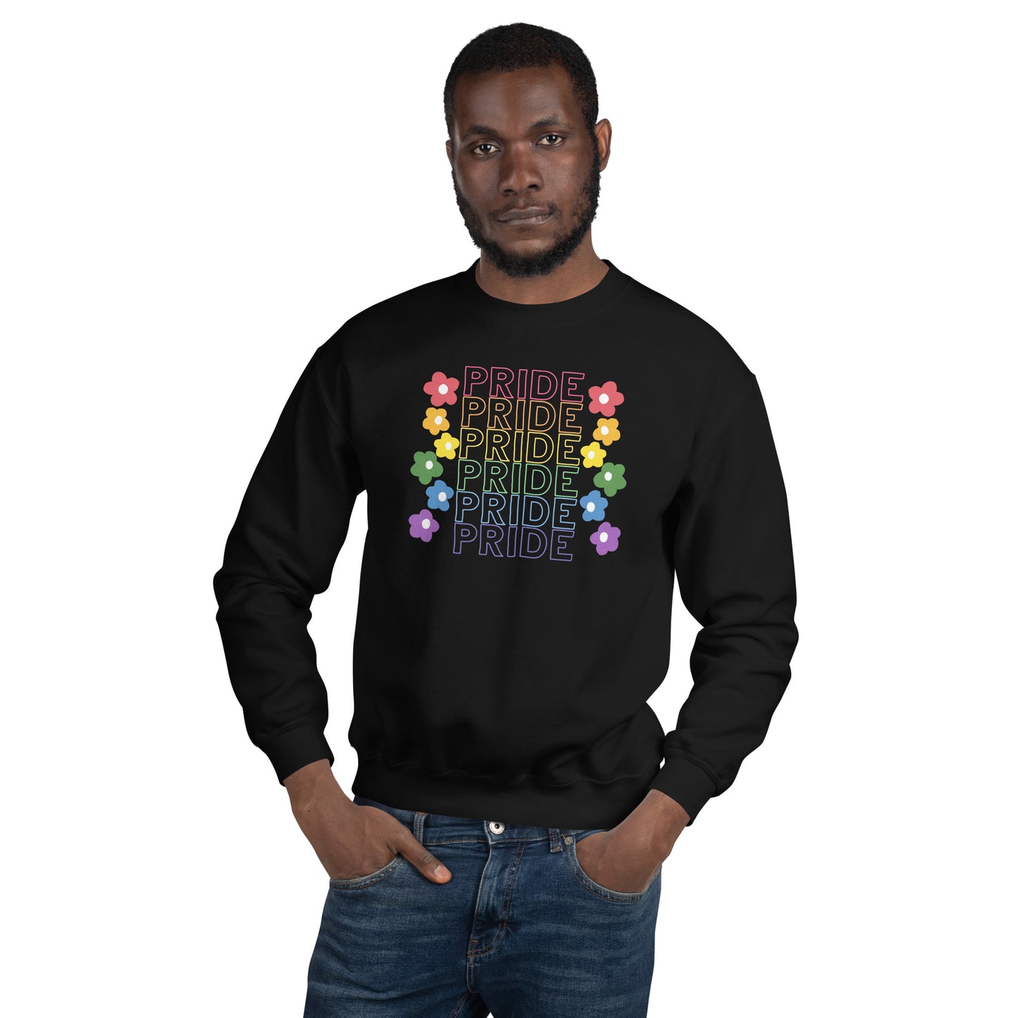 Rainbow Pride Unisex Sweatshirt: Celebrating Love, Equality, and Diversity