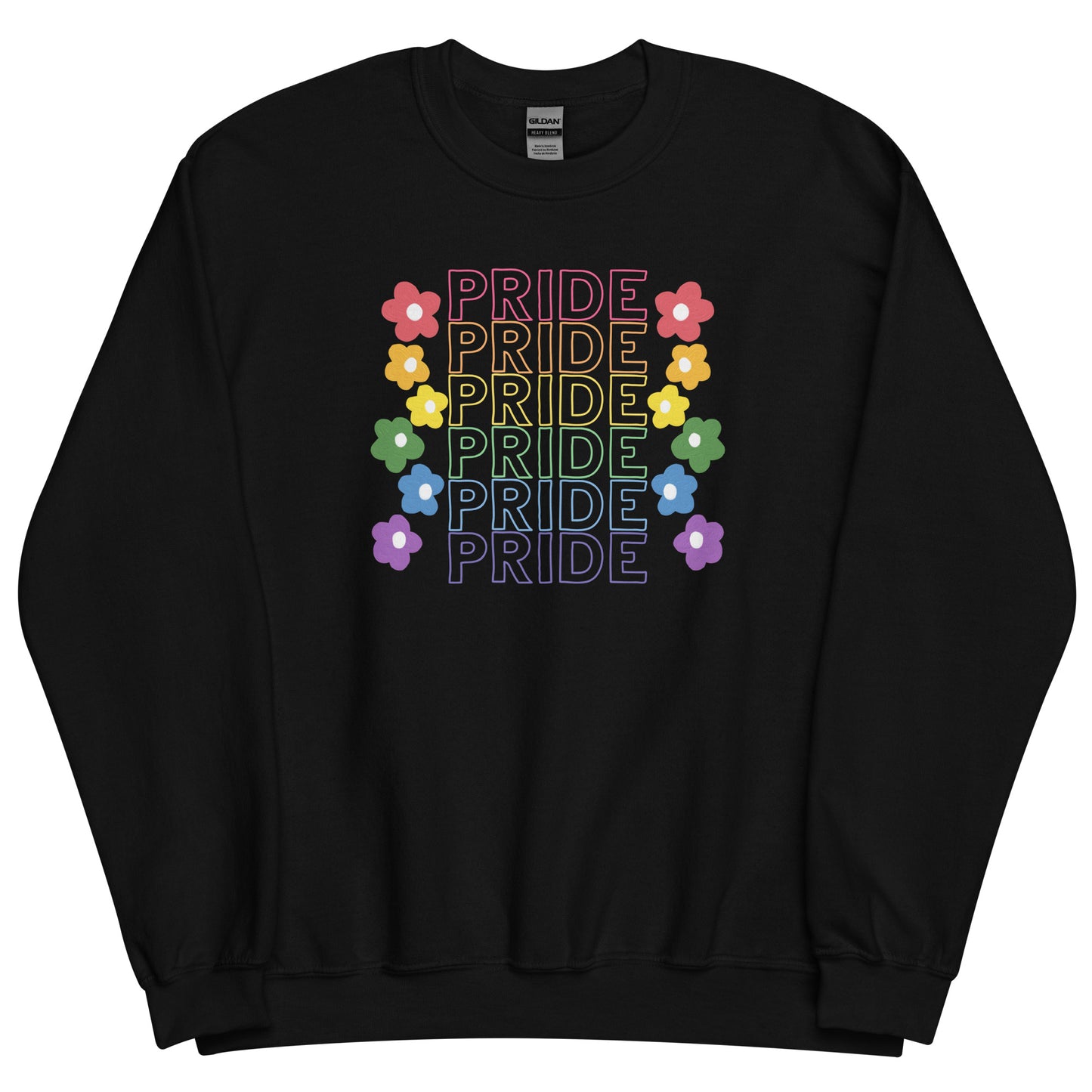 Rainbow Pride Unisex Sweatshirt: Celebrating Love, Equality, and Diversity