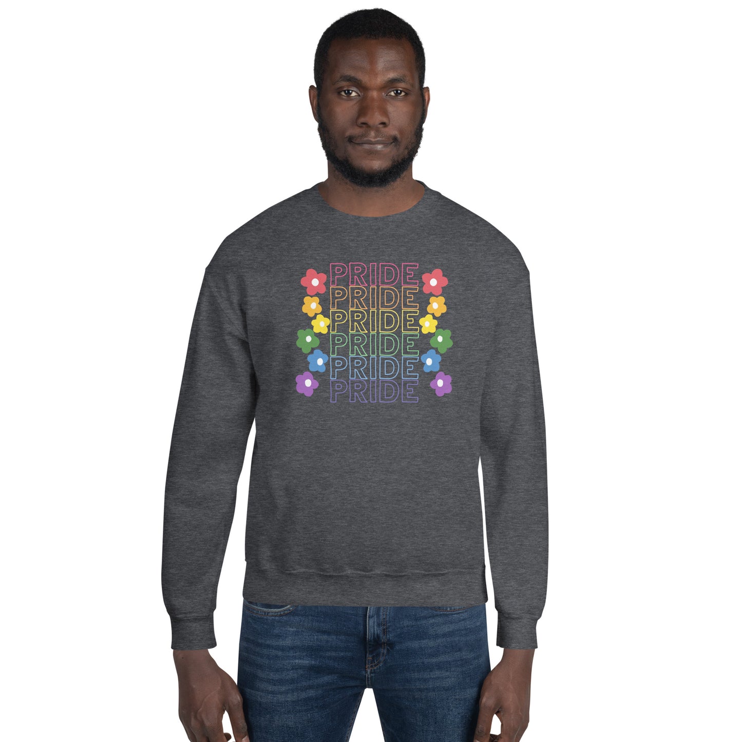 Rainbow Pride Unisex Sweatshirt: Celebrating Love, Equality, and Diversity