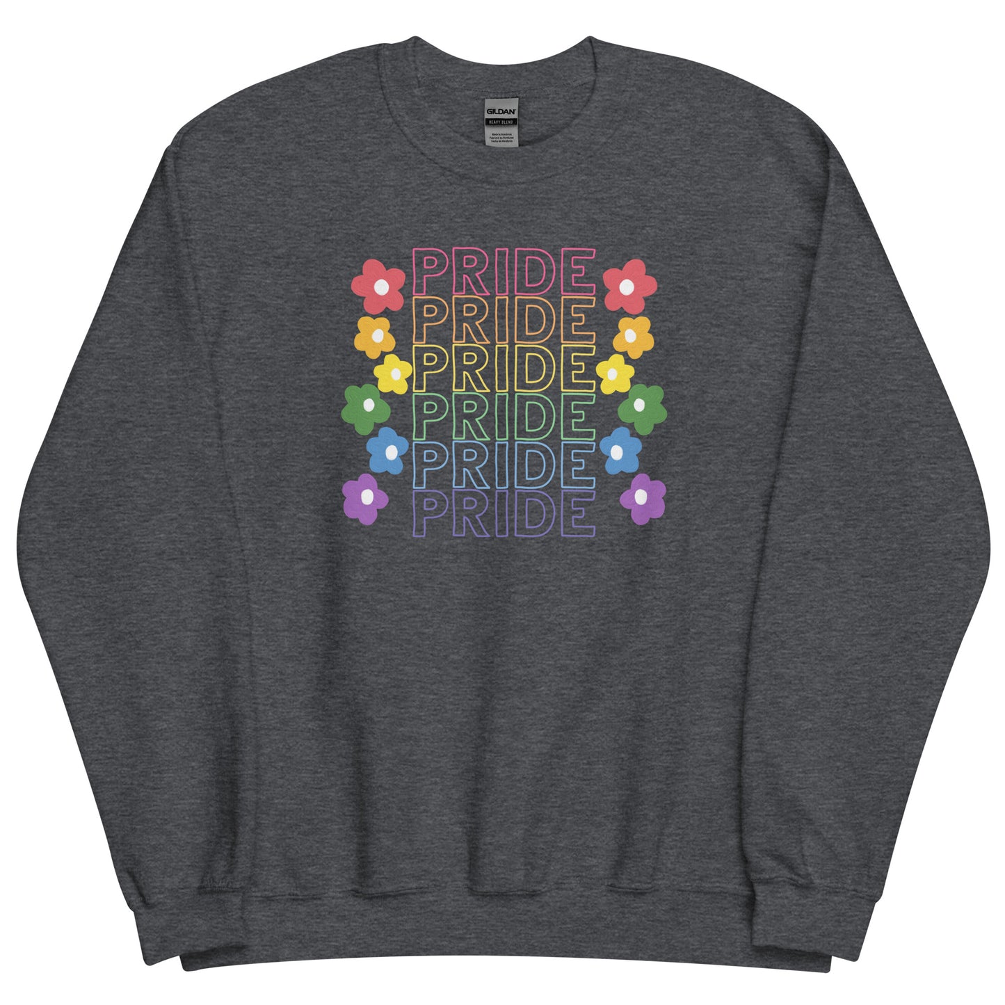 Rainbow Pride Unisex Sweatshirt: Celebrating Love, Equality, and Diversity