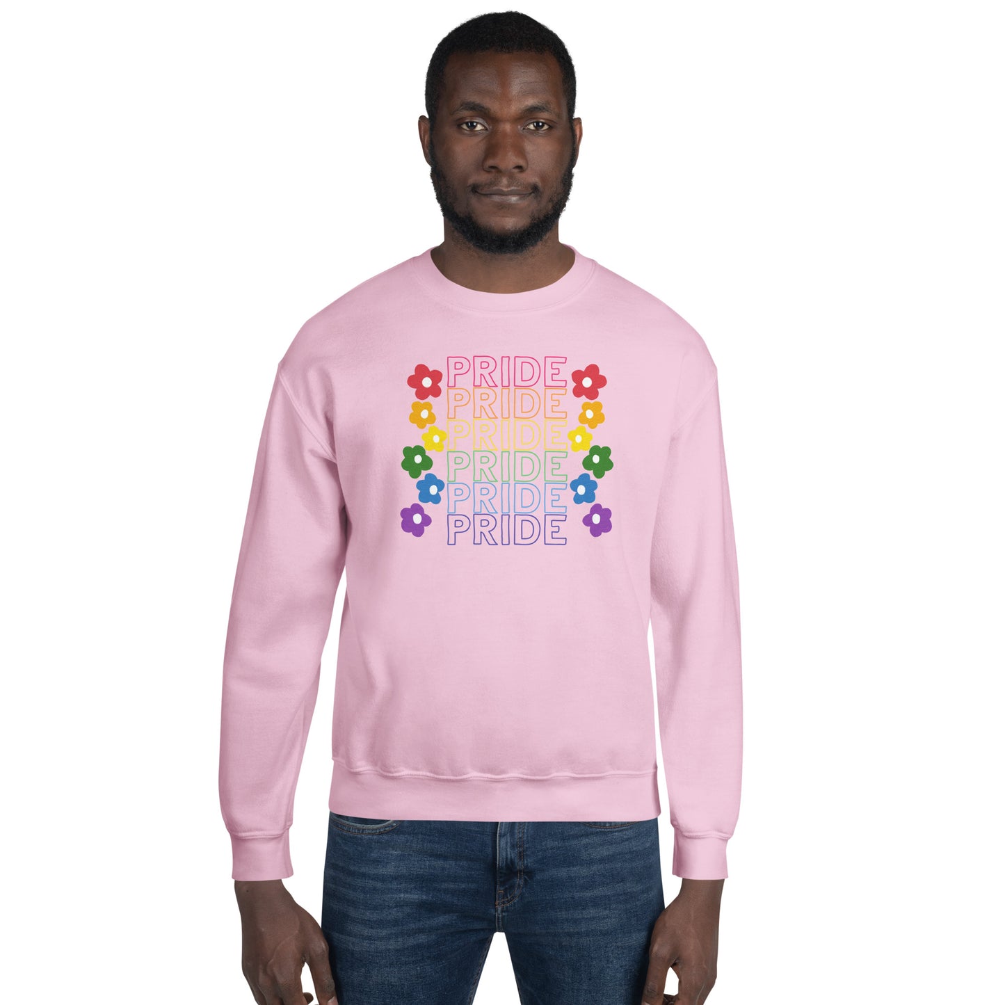 Rainbow Pride Unisex Sweatshirt: Celebrating Love, Equality, and Diversity