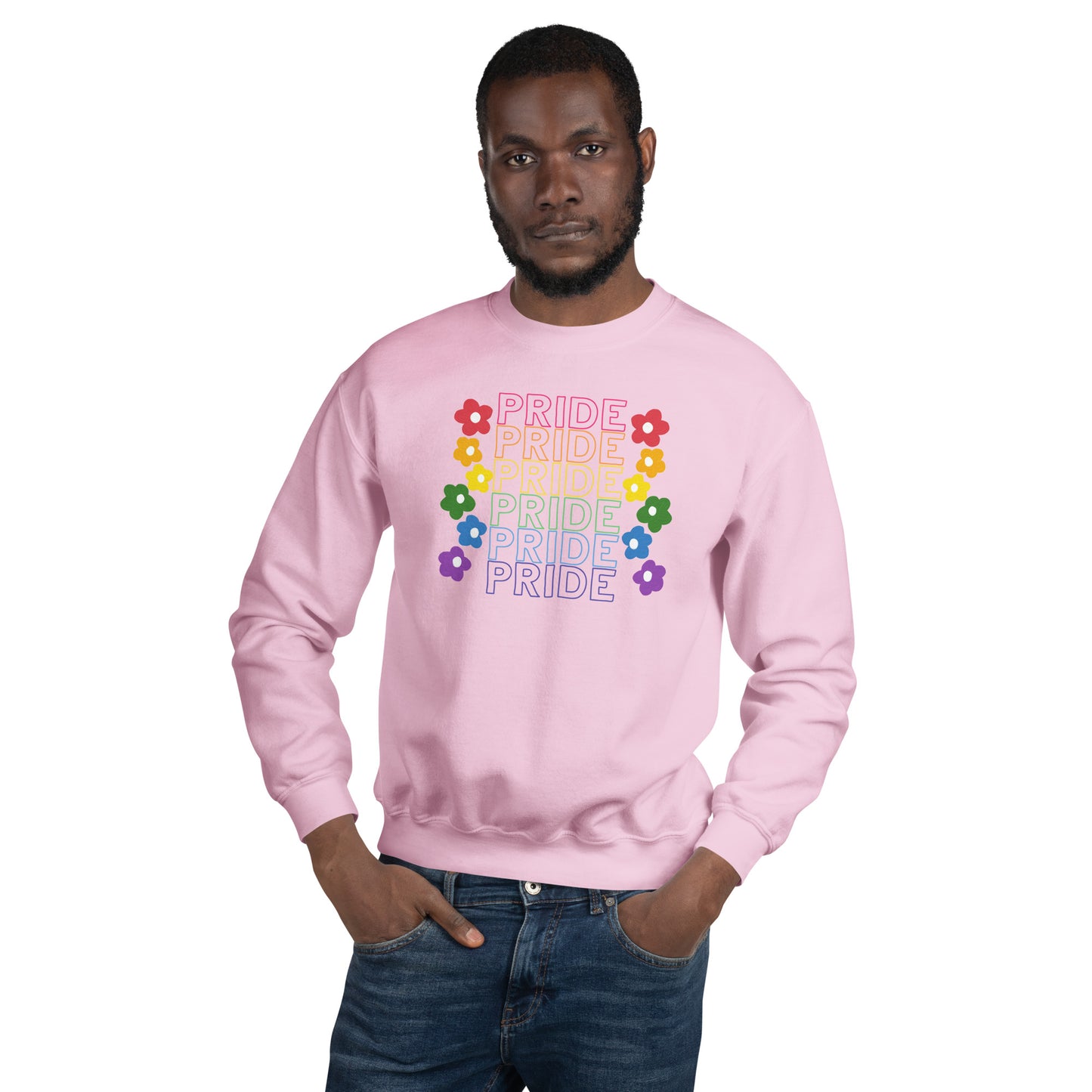 Rainbow Pride Unisex Sweatshirt: Celebrating Love, Equality, and Diversity