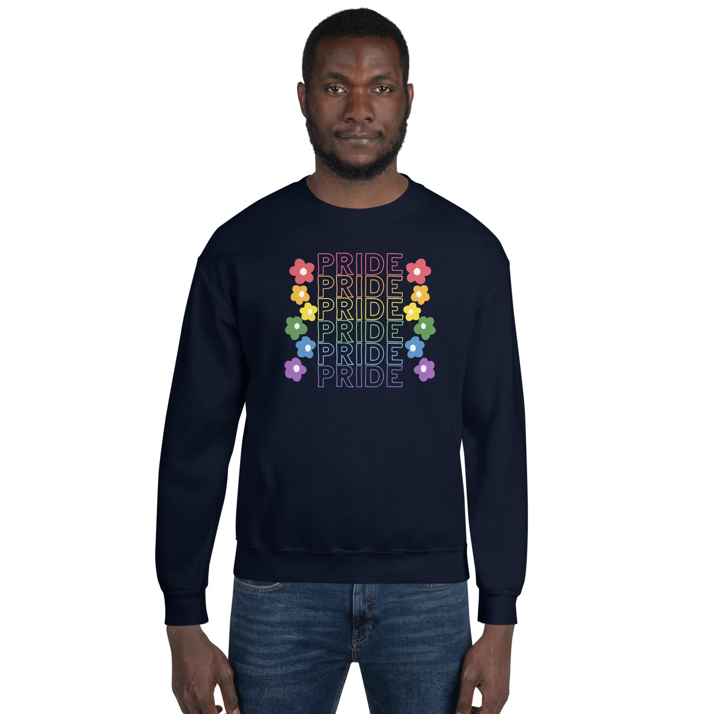 Rainbow Pride Unisex Sweatshirt: Celebrating Love, Equality, and Diversity