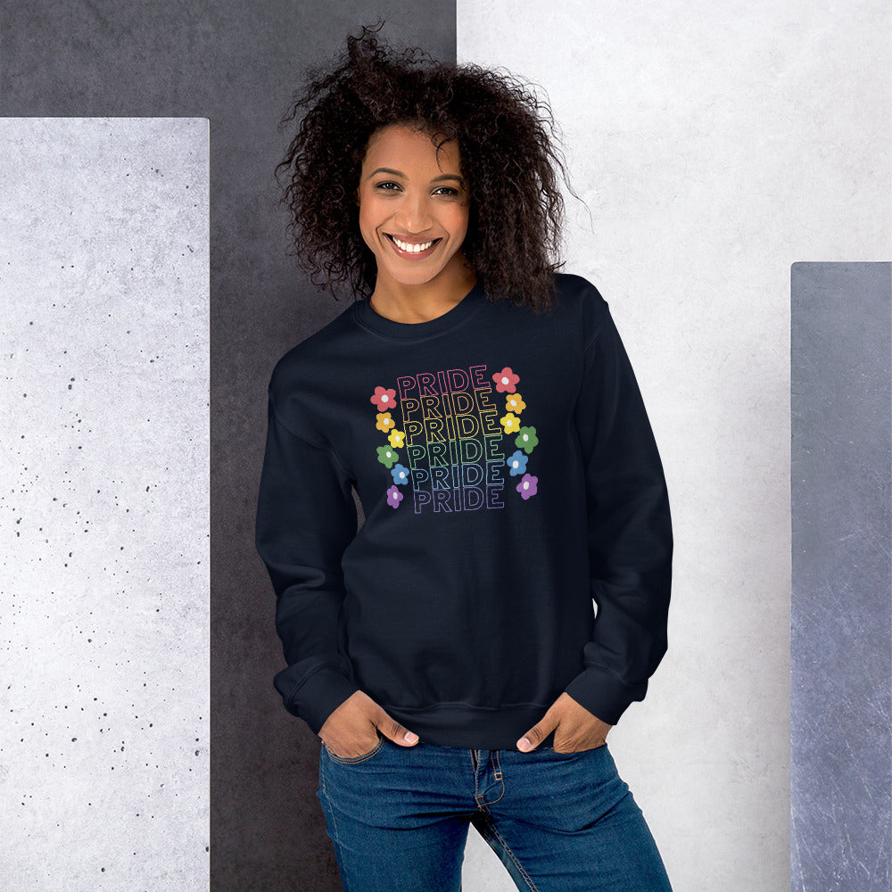 Rainbow Pride Unisex Sweatshirt: Celebrating Love, Equality, and Diversity