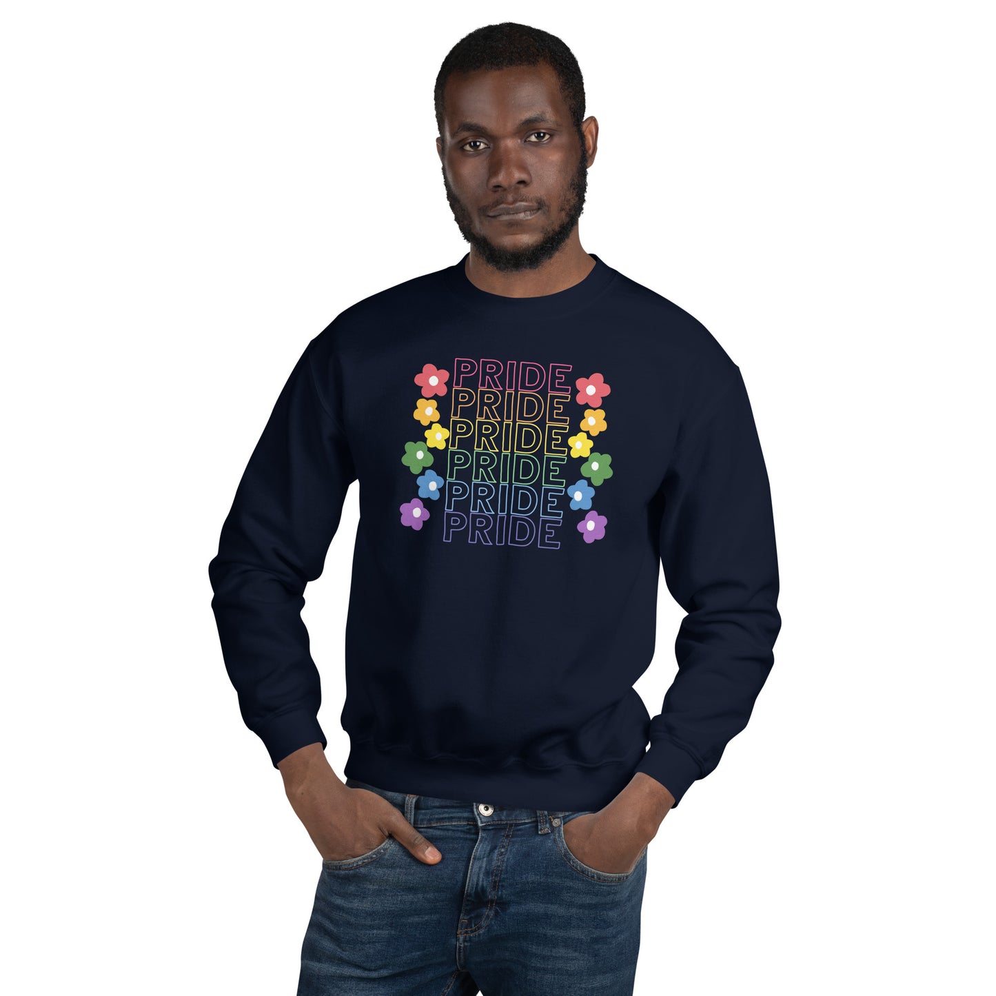 Rainbow Pride Unisex Sweatshirt: Celebrating Love, Equality, and Diversity