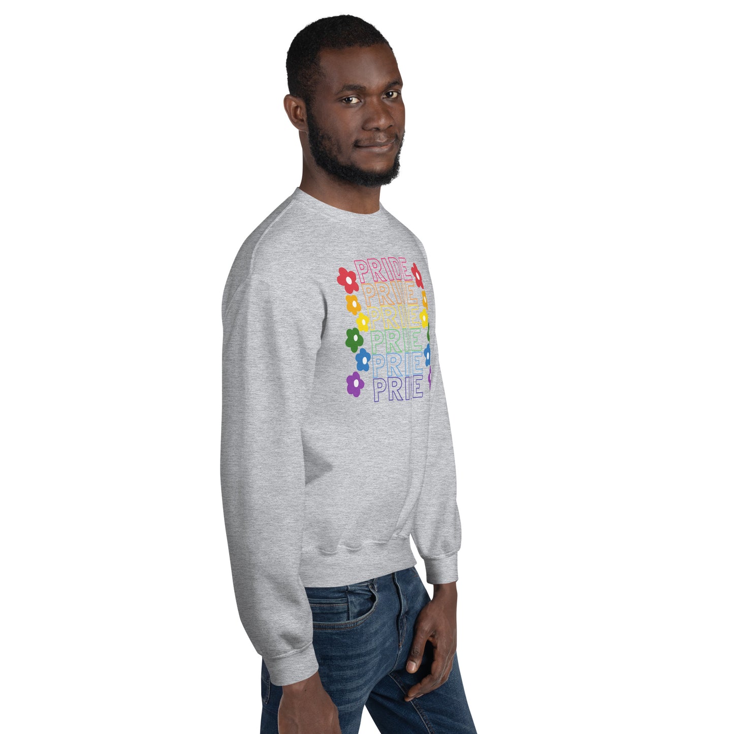 Rainbow Pride Unisex Sweatshirt: Celebrating Love, Equality, and Diversity