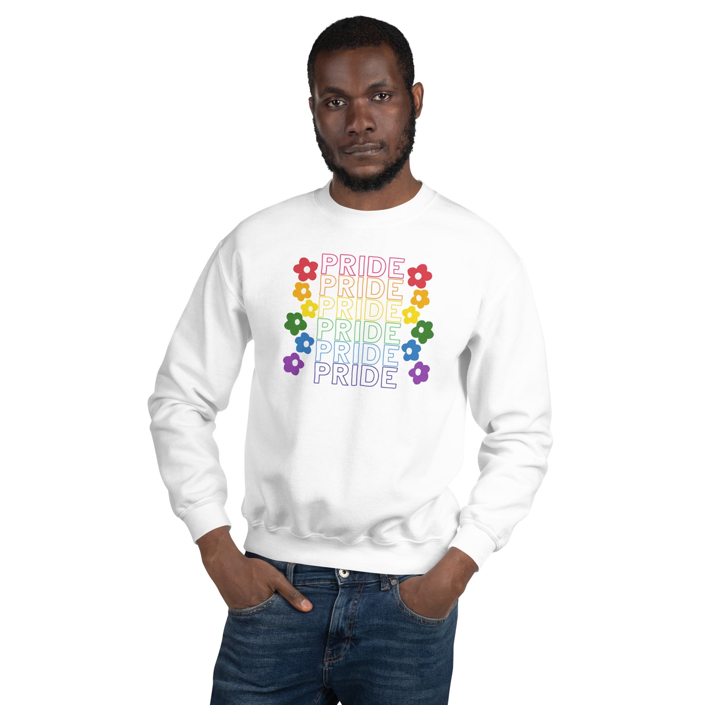 Rainbow Pride Unisex Sweatshirt: Celebrating Love, Equality, and Diversity