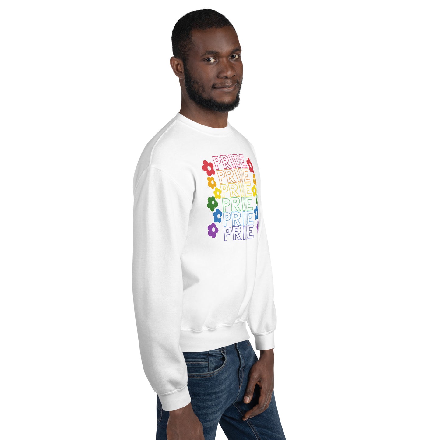 Rainbow Pride Unisex Sweatshirt: Celebrating Love, Equality, and Diversity