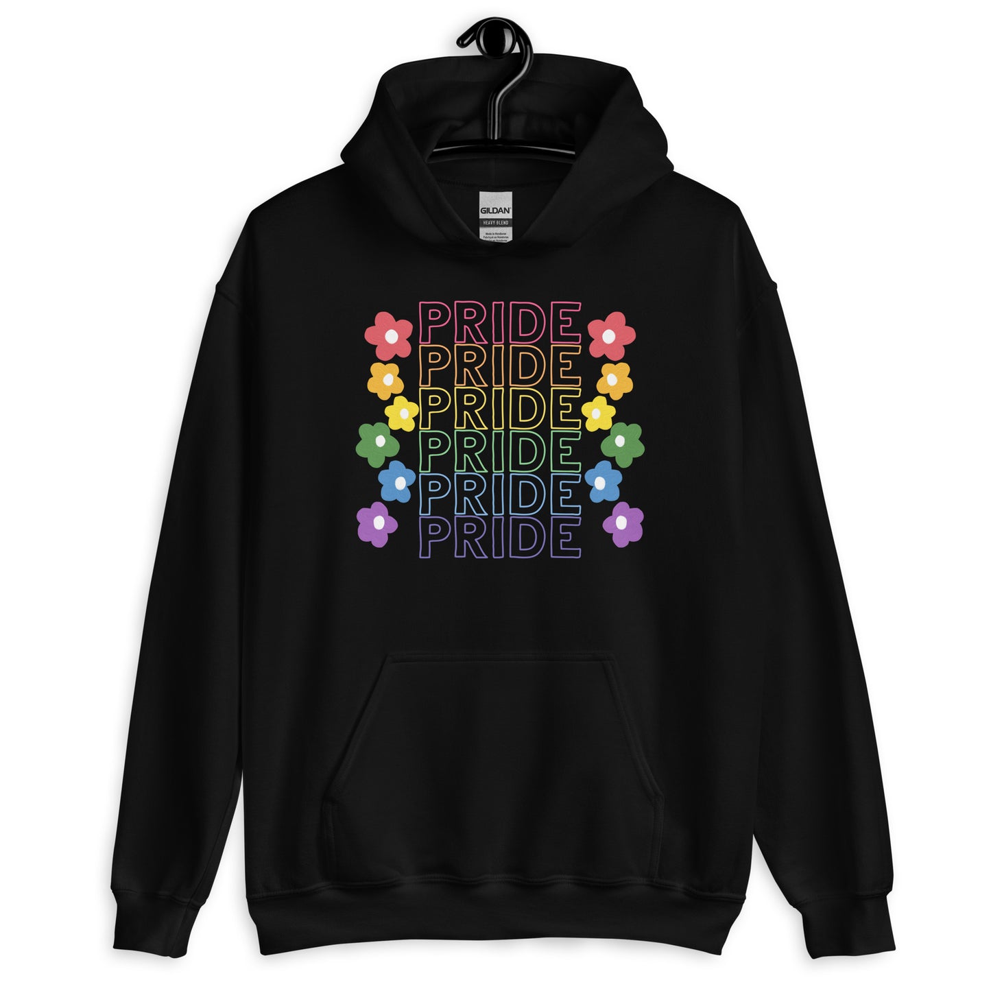 Unisex Pride Hoodie - Vibrant and Inclusive Pride Design