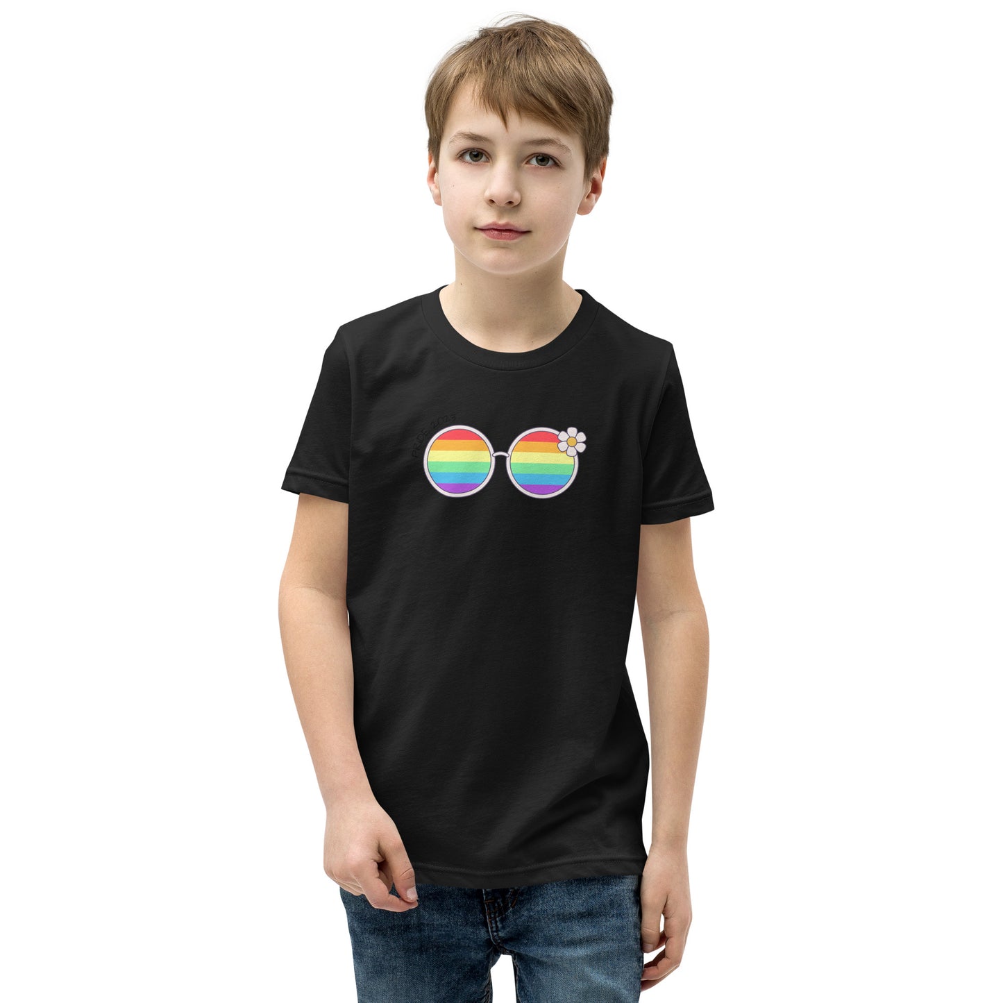 Children's Rainbow Sunglasses T-Shirt: Spreading Joy and Style with Vibrant Rainbow Lenses