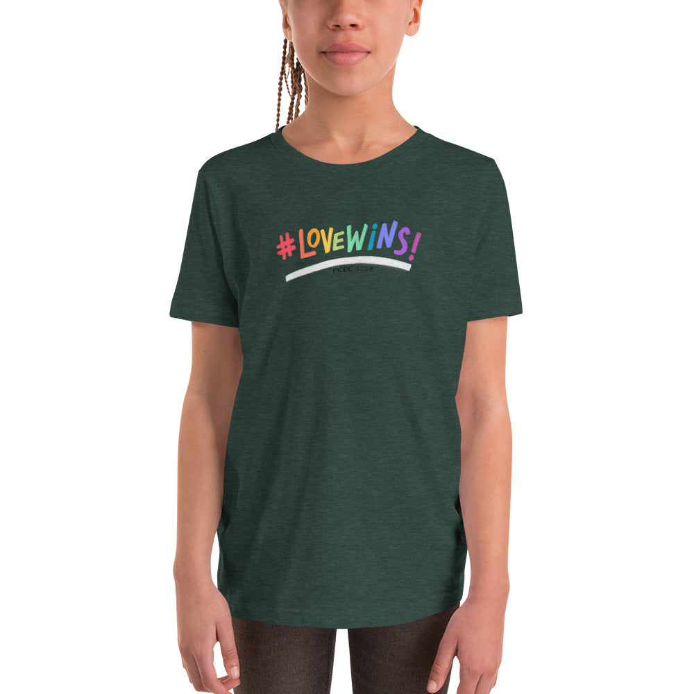 Children's Love Wins T-Shirt: Spreading Love and Celebrating Equality with Every Wear