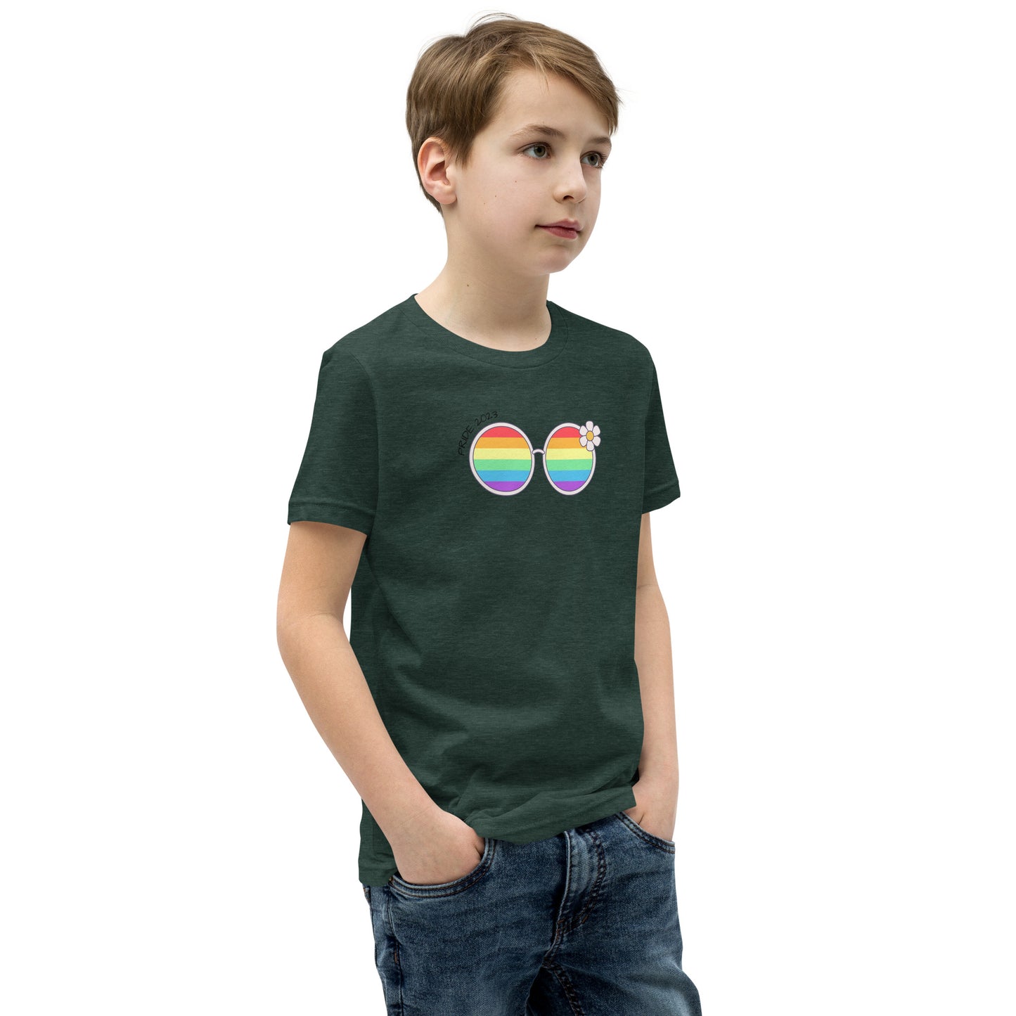 Children's Rainbow Sunglasses T-Shirt: Spreading Joy and Style with Vibrant Rainbow Lenses