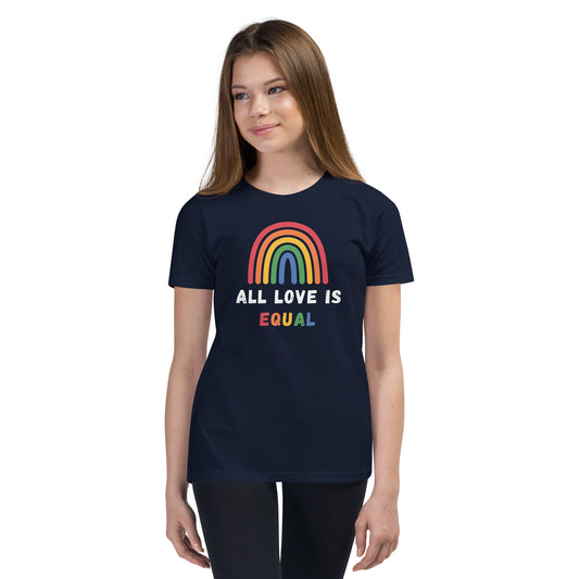 "All Love Is Equal" Rainbow Kids T-Shirt