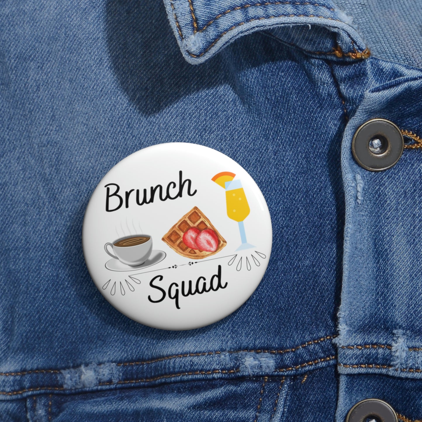 Brunch Squad Pin