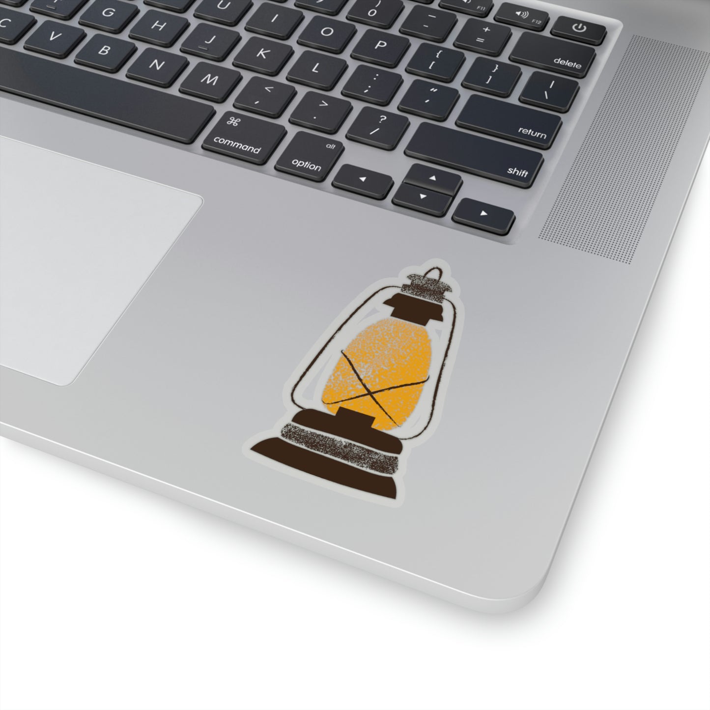 Lantern Camping Themed Kiss Cut Sticker