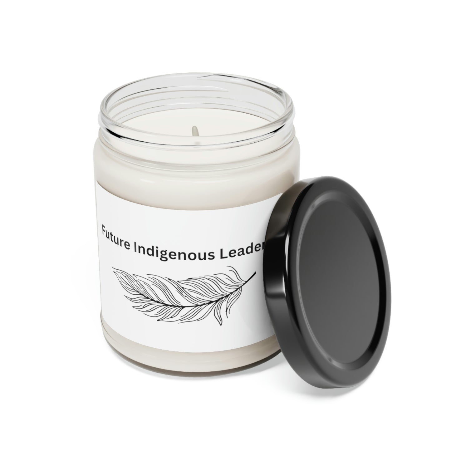 "Future Indigenous Leaders" White Sage and Lavender Soy Candle